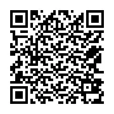 QR код за телефонен номер +12563835673