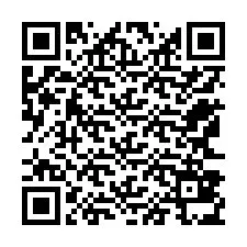 QR код за телефонен номер +12563835675