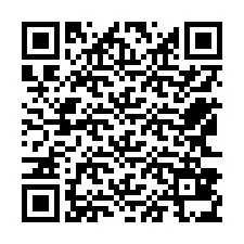 QR kód a telefonszámhoz +12563835677