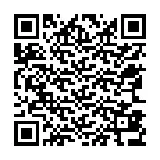 QR-Code für Telefonnummer +12563836108