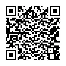 QR-code voor telefoonnummer +12563840377