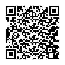 QR-code voor telefoonnummer +12563840378