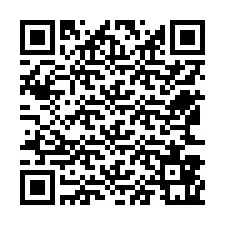 QR kód a telefonszámhoz +12563861586