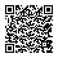 QR код за телефонен номер +12563876916