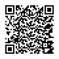 Codice QR per il numero di telefono +12563882834