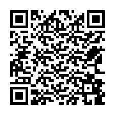 QR код за телефонен номер +12563889707