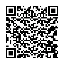 Codice QR per il numero di telefono +12563889721