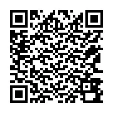 Código QR para número de teléfono +12563890961