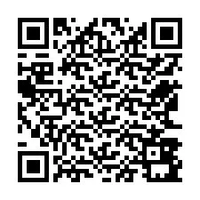 Código QR para número de teléfono +12563891996