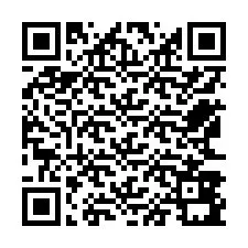 Codice QR per il numero di telefono +12563891997