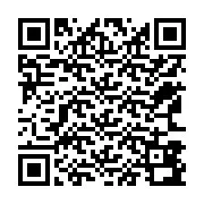 QR-Code für Telefonnummer +12563892001