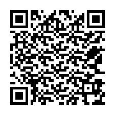 QR Code สำหรับหมายเลขโทรศัพท์ +12563974133