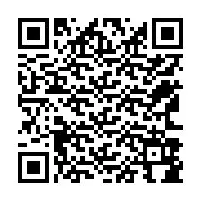 QR-код для номера телефона +12563984611