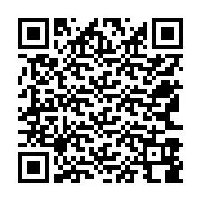 Código QR para número de telefone +12563988034