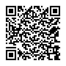 Código QR para número de teléfono +12563988043