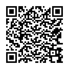 QR-Code für Telefonnummer +12563998026