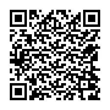 QR Code สำหรับหมายเลขโทรศัพท์ +12564026246