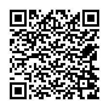 Código QR para número de teléfono +12564026247