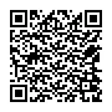 QR код за телефонен номер +12564029083