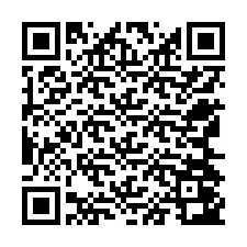 Código QR para número de telefone +12564043334