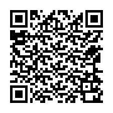 QR Code สำหรับหมายเลขโทรศัพท์ +12564120106