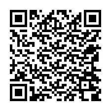 QR Code สำหรับหมายเลขโทรศัพท์ +12564208344