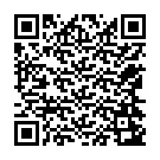 Kode QR untuk nomor Telepon +12564243569