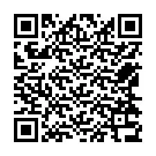 QR Code สำหรับหมายเลขโทรศัพท์ +12564336997