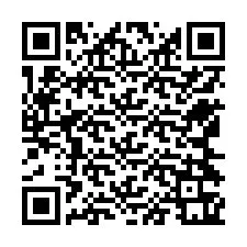 QR kód a telefonszámhoz +12564361232