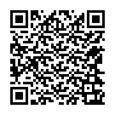 Código QR para número de teléfono +12564363072