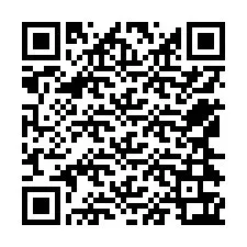 Código QR para número de teléfono +12564363073