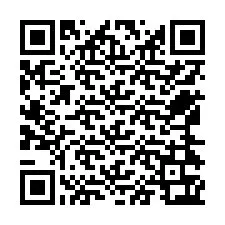 QR kód a telefonszámhoz +12564363083