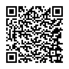 QR код за телефонен номер +12564367878