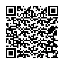 QR-code voor telefoonnummer +12564374197