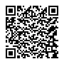 QR код за телефонен номер +12564384071