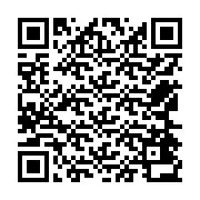 Código QR para número de teléfono +12564432937