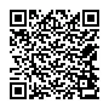 QR-Code für Telefonnummer +12564433477