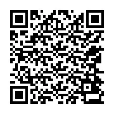 QR Code pour le numéro de téléphone +12564433478