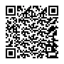 QR-Code für Telefonnummer +12564433481