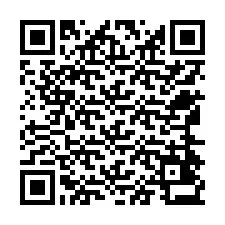 QR-koodi puhelinnumerolle +12564433484