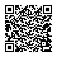 QR-koodi puhelinnumerolle +12564433485