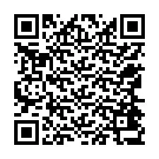 QR Code สำหรับหมายเลขโทรศัพท์ +12564437968