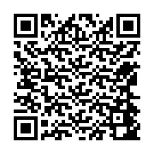 QR kód a telefonszámhoz +12564442176