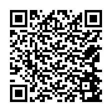 QR Code สำหรับหมายเลขโทรศัพท์ +12564443727