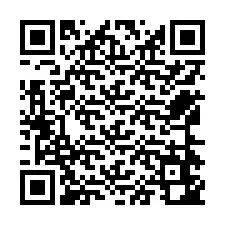 Código QR para número de teléfono +12564642407