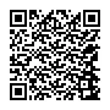 Código QR para número de telefone +12564643374