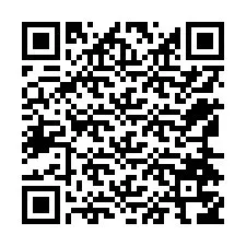 QR Code pour le numéro de téléphone +12564756781