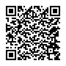 Telefon numarası için QR Kodu +12564758759