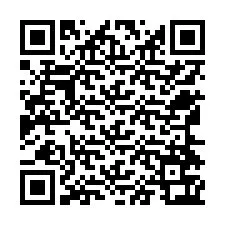 QR Code สำหรับหมายเลขโทรศัพท์ +12564763644