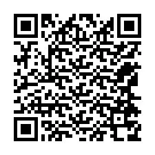 QR-код для номера телефона +12564778975